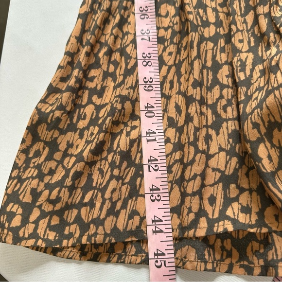 Rails ⭐️ Maple Batik Cheetah Long Sleeve Dress Sz S - Picture 9 of 13